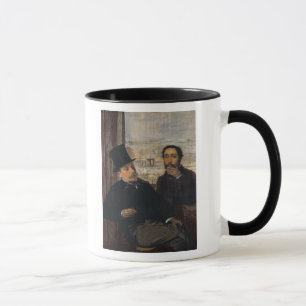 Caneca Retrato de auto w de Edgar Degas   Evariste de
