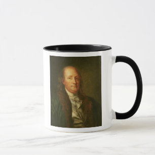 Caneca Retrato de Benjamin Franklin