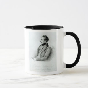Caneca Retrato de Charles Babbage 1832