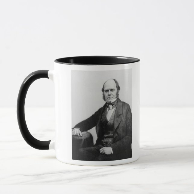 Caneca Retrato de Charles Darwin, 1854 (Esquerda)