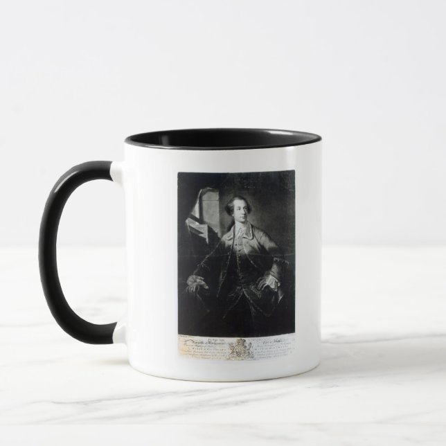 Caneca Retrato de Charles Watson-Wentworth (Esquerda)