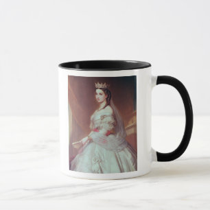 Caneca Retrato de Charlotte de Saxe-Cobourg-Gotha