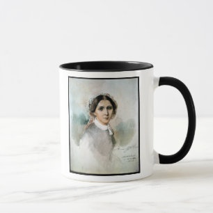 Caneca Retrato de Clara Schumann 1853