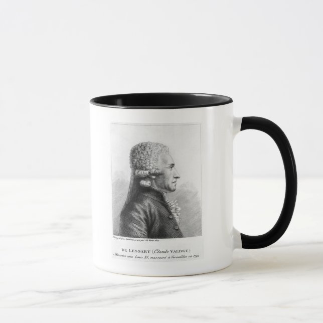 Caneca Retrato de Claude Valdec de Lessart (Direita)