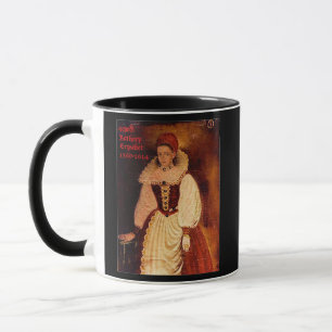 Caneca Retrato de Elizabeth Bathory (Húngara)