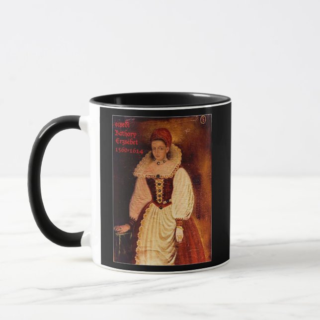 Caneca Retrato de Elizabeth Bathory (Húngara) (Esquerda)
