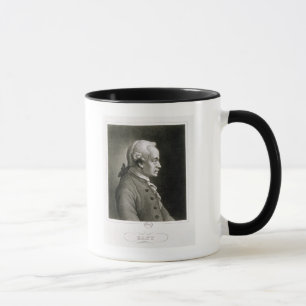 Caneca Retrato de Emmanuel Kant, filósofo alemão