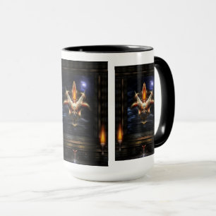 Caneca Retrato de Fogo Akrellian Torch