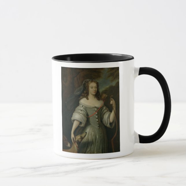 Caneca Retrato de Francoise Louise de la Baume (Direita)