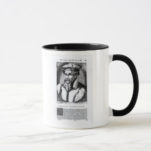 Caneca Retrato de Gerard Mercator