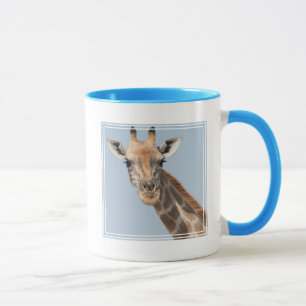 Caneca Retrato de Girafa Angolana