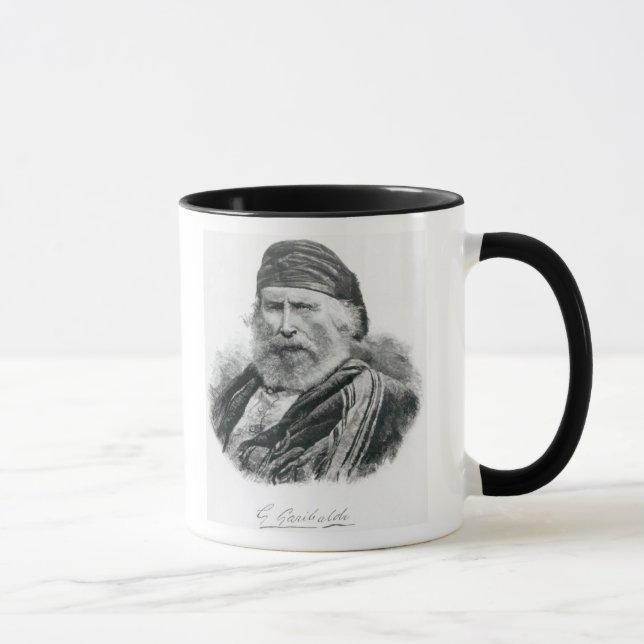 Caneca Retrato de Giuseppe Garibaldi (Direita)