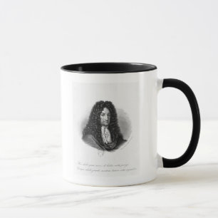 Caneca Retrato de Gottfried Wilhelm Baron de Leibniz