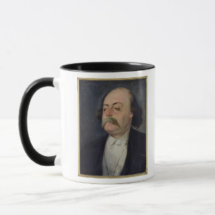 Caneca Retrato de Gustave Flaubert 1868-81