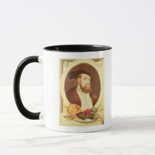 Caneca Retrato de Hernan Cortes