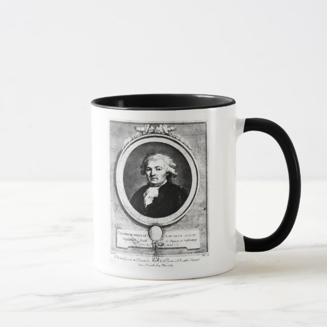 Caneca Retrato de Jean-Anthelme Brillat-Savarin (Direita)
