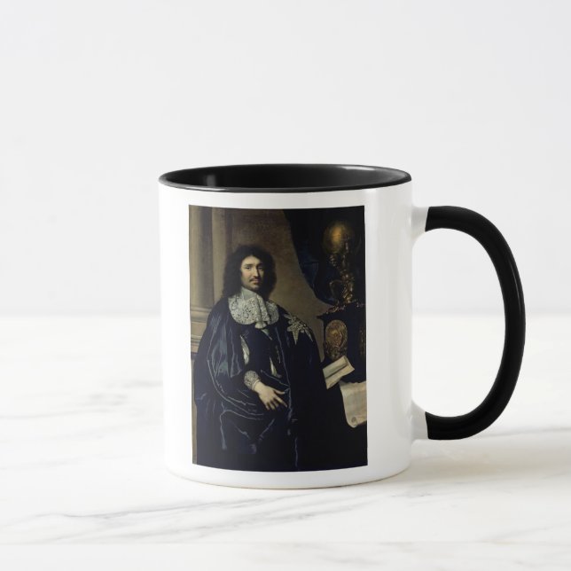 Caneca Retrato de Jean-Baptiste Colbert de Torcy 1666 (Direita)