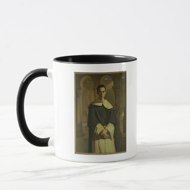 Caneca Retrato de Jean Baptiste Henri Lacordaire (Esquerda)