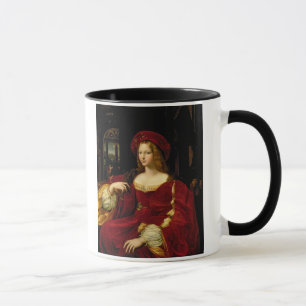 Caneca Retrato de Jeanne da esposa de Aragon (c.1500-77)