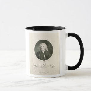 Caneca Retrato de Johann Sebastian Bach