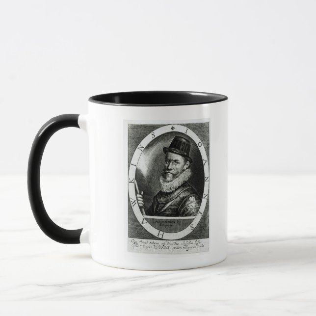 Caneca Retrato de John Hawkins (Esquerda)