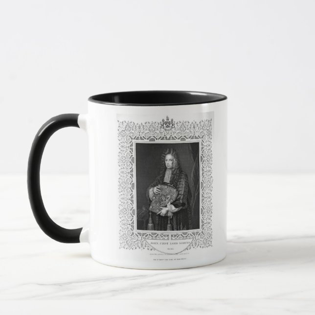 Caneca Retrato de John, ø senhor Somers (Esquerda)