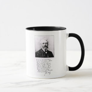 Caneca Retrato de Jules Verne
