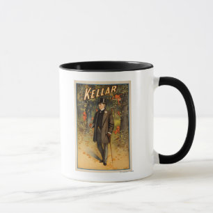 Caneca Retrato de Kellar com o poster do promocional dos