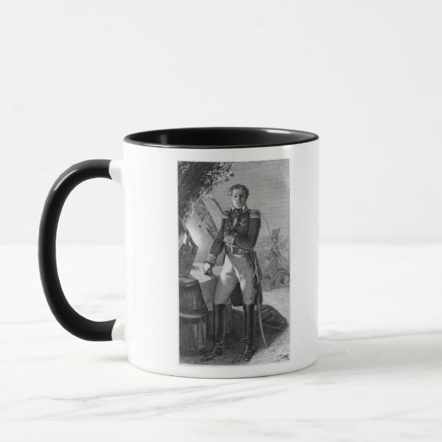 Caneca Retrato de Laurent de Gouvion Santo-Cyr (Esquerda)