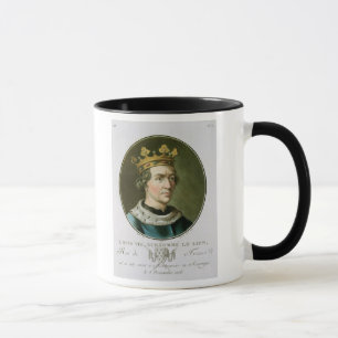 Caneca Retrato de Louis VIII, chamado "Le Leão", rei de