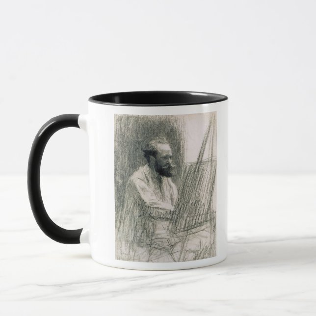 Caneca Retrato de Manet | de Edouard Manet em sua armação (Esquerda)