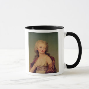 Caneca Retrato de Marie-Therese Charlotte de France