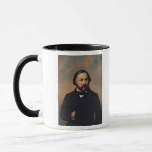 Caneca Retrato de Mikhail Ivanovich Glinka, 1850s