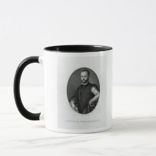 Caneca Retrato de Niccolo Machiavelli
