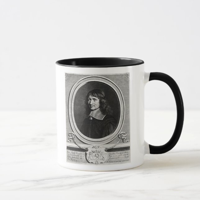 Caneca Retrato de Nicolas Fouquet 1662 (Direita)