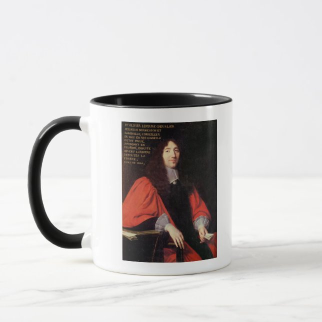Caneca Retrato de Olivier Lefevre (Esquerda)