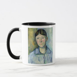 Caneca Retrato de Paul Cezanne da senhora Cezanne,
