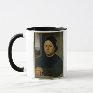 Caneca Retrato de Perugino, c.1504 (tempera na madeira)