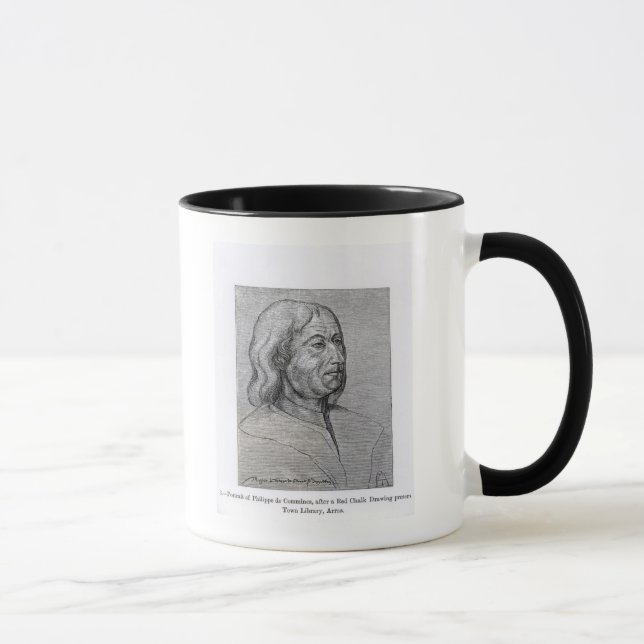 Caneca Retrato de Philippe de Commines (Direita)