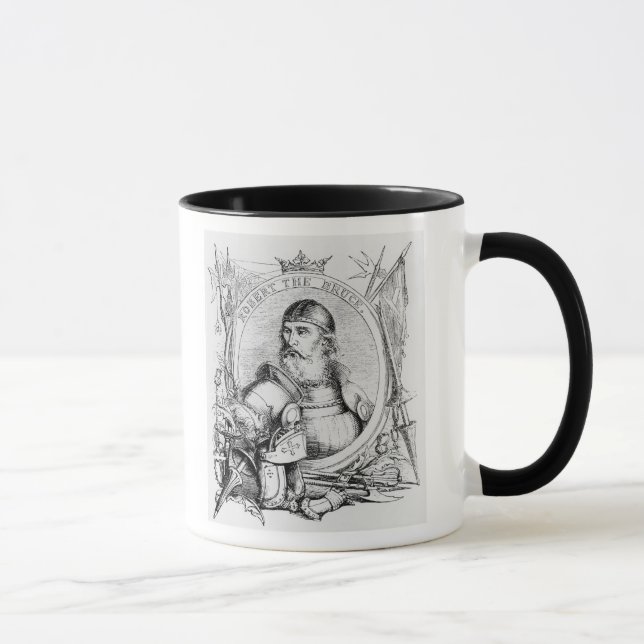 Caneca Retrato de Robert o Bruce (Direita)