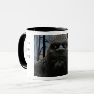 CANECA RETRATO DE SASQUATCH DE PÉ GRANDE