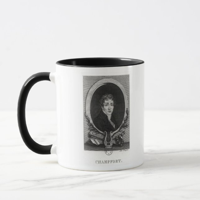 Caneca Retrato de Sebastian-Roch Nicolas (Esquerda)