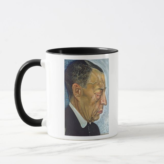 Caneca Retrato de Sergey Rakhmaninov 1930 (Esquerda)