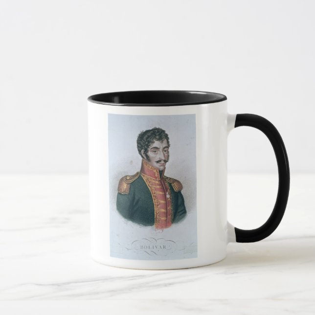Caneca Retrato de Simon Bolivar (Direita)