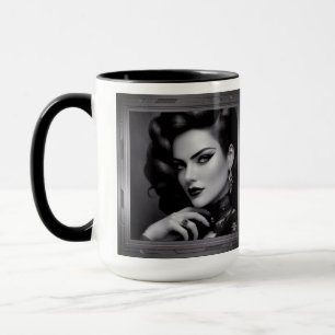 Caneca Retrato de Spy Kalina Shepard por Xzendor7