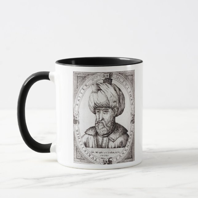 Caneca Retrato de Suleiman o magnífico (Esquerda)