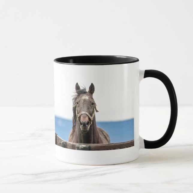 Caneca Retrato de um cavalo (Direita)