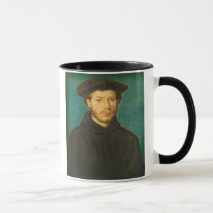 Caneca Retrato de um homem, C. 1536 - 40 (óleo na noz)