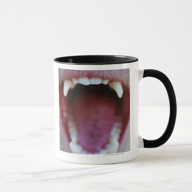 Caneca Retrato de um macaco Branco-Throated do Capuchin (Direita)