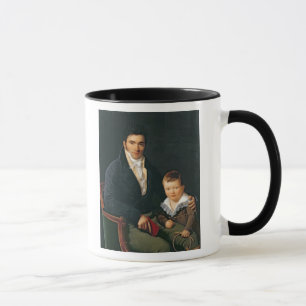Caneca Retrato de um membro da família do Barbet